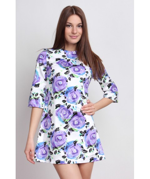 Tunic dress made of stretch cotton P153