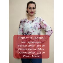 Жіноча блузка з довгим рукавом БЛ01