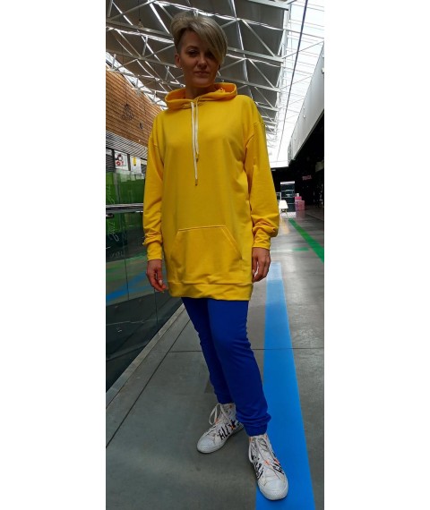 Спортивний костюм жовто-синій