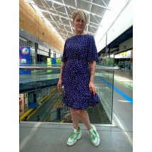 Summer dress with polka dots