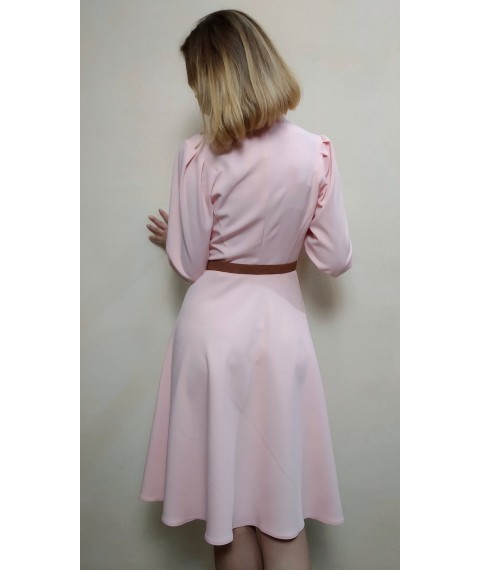 Cream midi dress