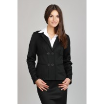 Black business jacket without lining Ж06