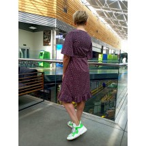 Summer dress with belt