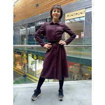 Chocolate midi dress