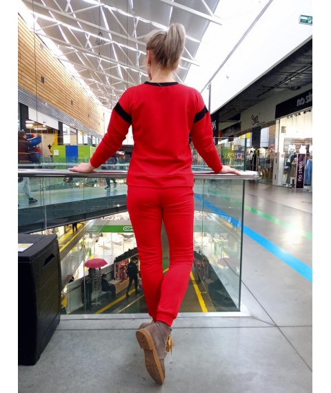 Red tracksuit