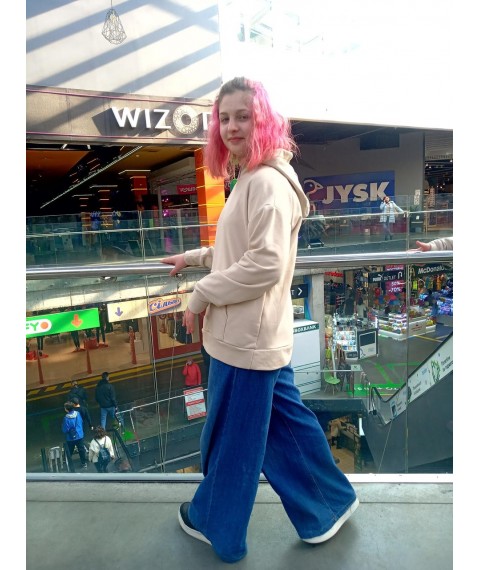 Standard milky hoodie