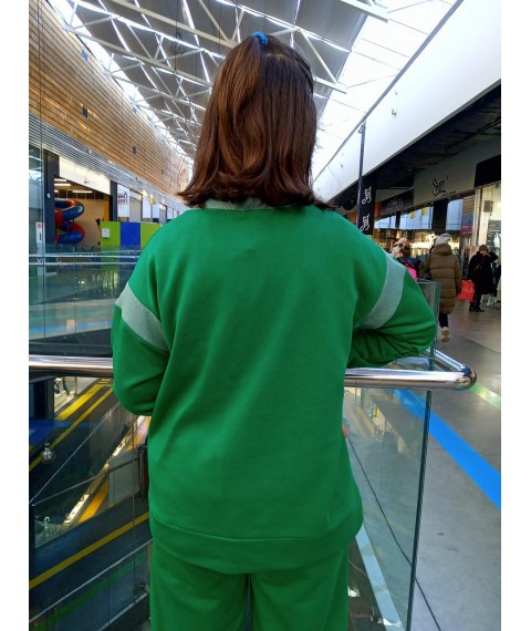 Green sweatshirt for women