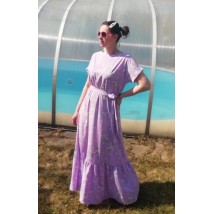 Lavender maxi dress