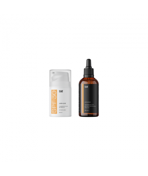 Hydrophilic oil Antioxidant and SPF 30 [spf] 1 pc