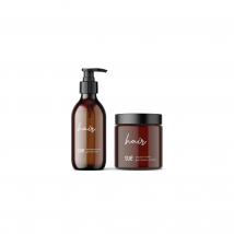 Set against oily roots and split ends [scrub peeling for the scalp thermal protection] 1 pc
