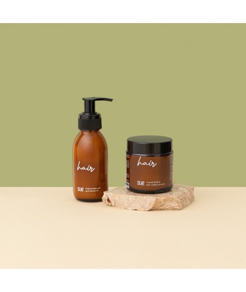 Set against oily roots and split ends [scrub peeling for the scalp thermal protection] 1 pc