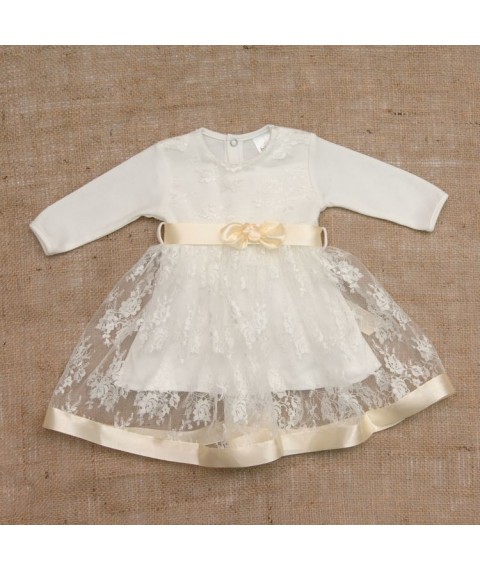 Dress BetiS &quot;Dream&quot; d.r. Dairy Interlock, guipure 27076519 Height 80