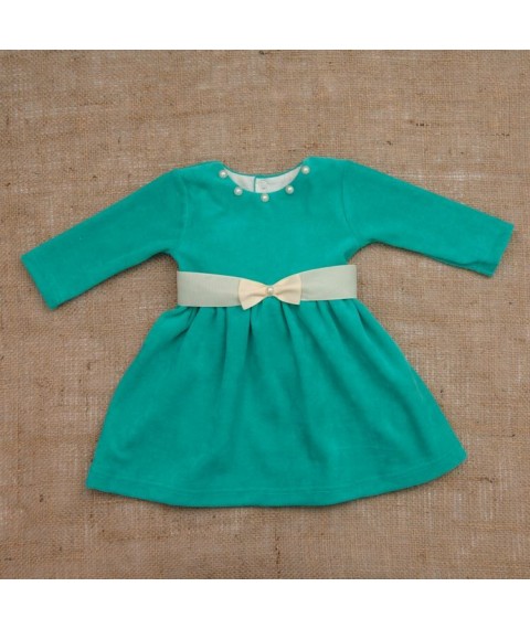 Dress BetiS &quot;Beads&quot; d.r. Menthol Velor 27076728 Height 92