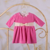 Dress BetiS &quot;Beads&quot; d.r. Pink Velor 27076729 Height 56