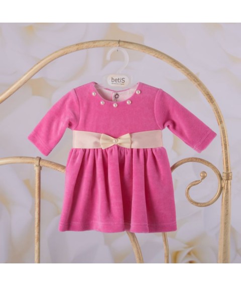 Dress BetiS &quot;Beads&quot; d.r. Pink Velor 27076734 Height 86