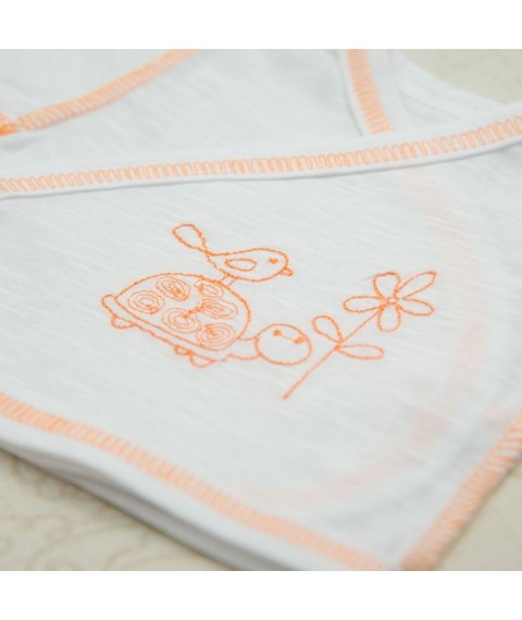 Baby shirt BetiS "Turtle" with embroidery Orange Flam cooler 27078886 Height 46