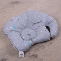 Orthopedic pillow 3 + BetiS "Starry night" Elephant Gray Poplin 27681391 25 * 34 cm
