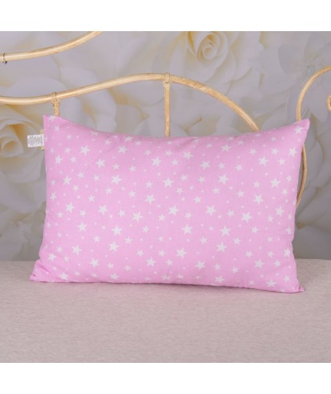 Pillow Standard BetiS "Asterisk" Pink Poplin 27683717 40 * 60 cm
