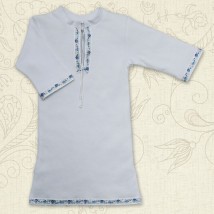 Shirt BetiS "Christian-2" d.r. White / blue Interlock 27686565 Height 86-52