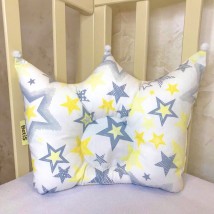 Orthopedic pillow 3 + BetiS "Star colors-2" Crown Yellow Ranfors 27686961 25 * 33 cm