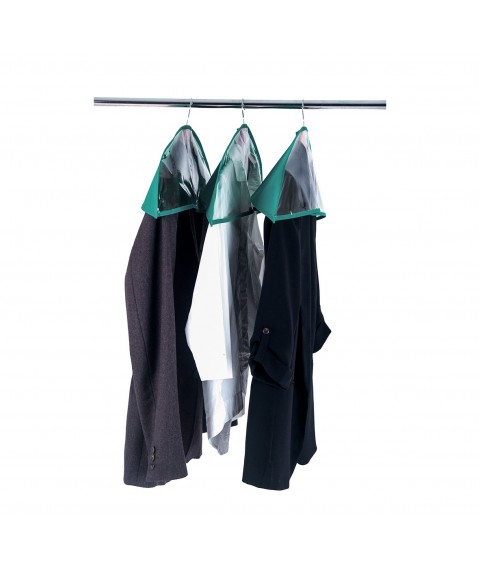 Set of capes-covers for clothes 3 pcs (azure)