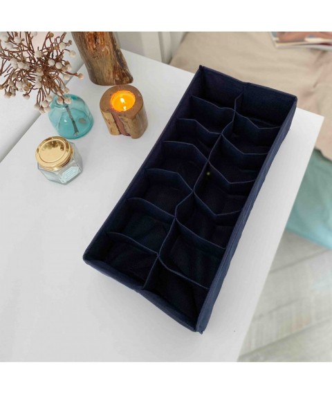 Компактний органайзер для білизни ORGANIZE (джинс)