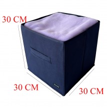 Короб 30*30*30 см ORGANIZE (синій)