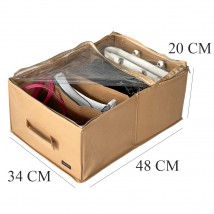 Органайзер для хранения демисезонной обуви на 4 пары до 42 размера ORGANIZE (бежевый)