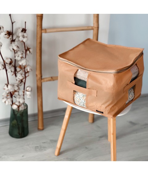 Spacious storage bag XM - 35*35*25 cm ORGANIZE (beige)