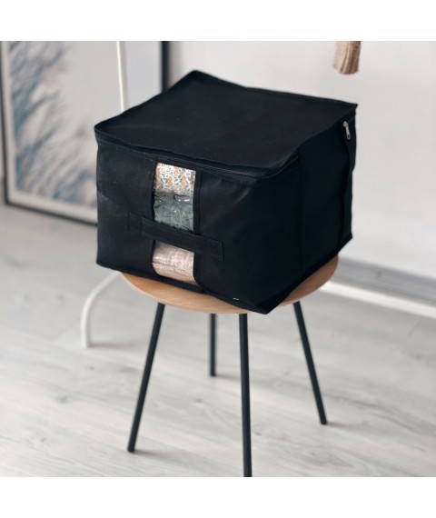 Spacious storage bag XM - 35*35*25 cm ORGANIZE (black)