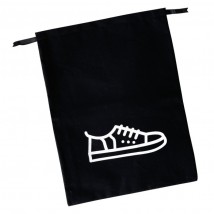 Cotton shoe bag 30*40 cm Shoes (black)