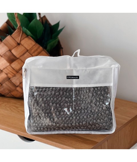 Medium travel bag for things ORGANIZE (white)