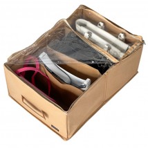 Органайзер для хранения демисезонной обуви на 4 пары до 42 размера ORGANIZE (бежевый)