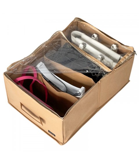 Organizer for storing demi-season shoes for 4 pairs up to size 42 ORGANIZE (beige)