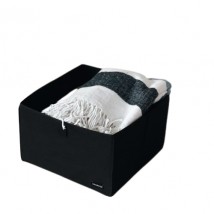 Clothes storage box L - 30*30*20 cm (black)