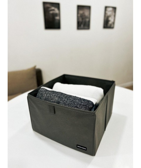 Ящик-органайзер для хранения вещей L (серый)