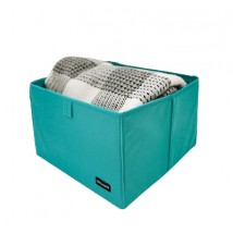 Organizer box for storing things L (azure)