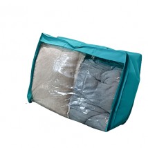 Сумка-упаковка для одеяла и вещей M - 65*45*20 см (лазурный)