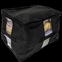 Велика сумка для зберігання речей XL - 46*32*29 см (чорний)