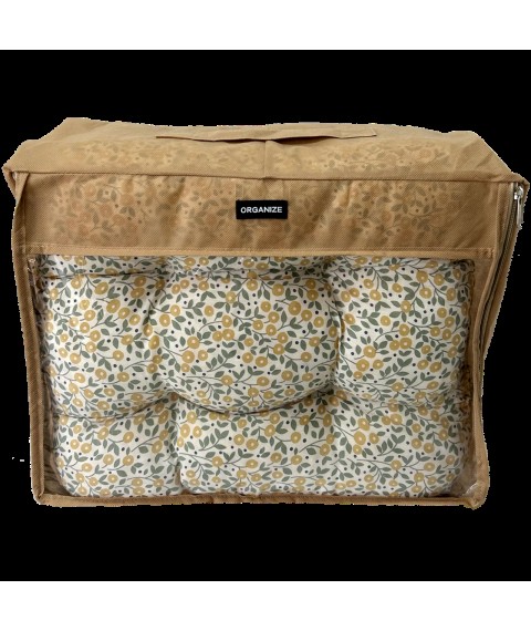 Large travel bag for things ORGANIZE (beige)