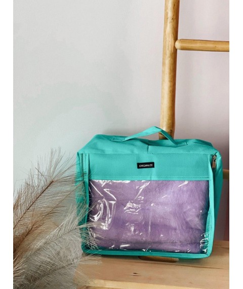 Medium travel bag for things ORGANIZE (azure blue)