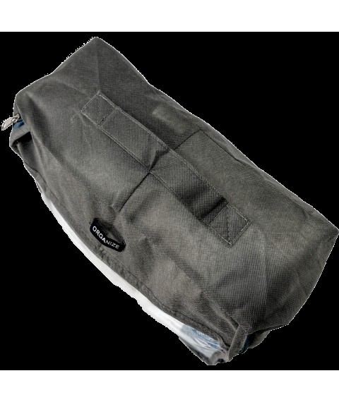 Medium travel bag for things ORGANIZE (gray)