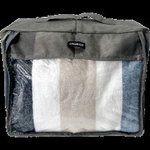 Medium travel bag for things ORGANIZE (gray)