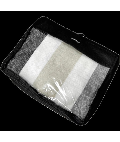 Medium travel bag for things ORGANIZE (black)