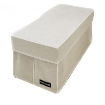 Organizer for vertical storage with lid S - 34*16*16 cm (white)