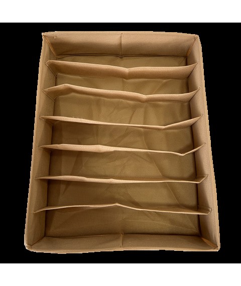 Коробка для бюстиков 28*35*8 см ORGANIZE (беж)