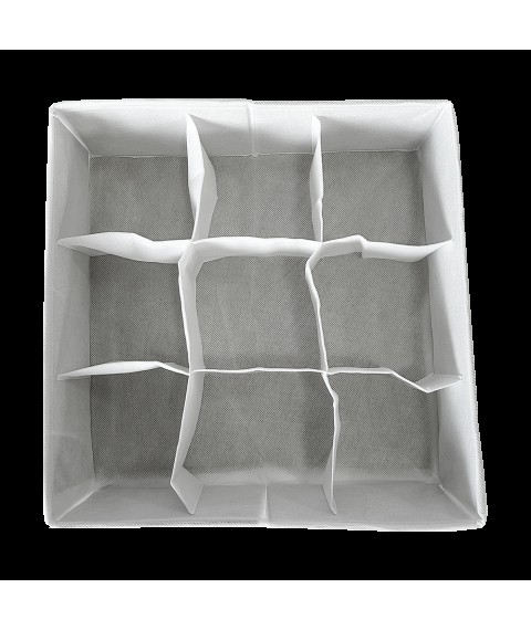 Organizer for 9 cells 30*30*10 cm ORGANIZE (white)