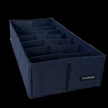 Коробочка для шкарпеток/колгот/ременів ORGANIZE (джинс)