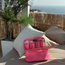 Дорожная сумка-органайзер для белья 26*13*12 см ORGANIZE (розовый)