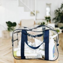 Compact bag for maternity hospital/toys ORGANIZE (blue)